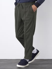 【早割30%OFF対象】フラノジャージピンタックイージーパンツ