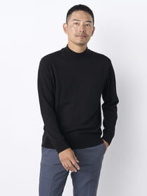 【早割30%OFF対象】ハイネックウォッシャブルニット