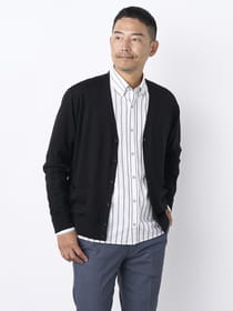 【早割30%OFF対象】カーディガンウォッシャブルニット