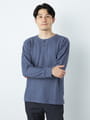 ワッフルヘンリーネックＴシャツ