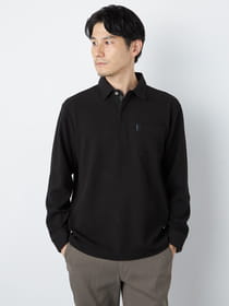ジョガージャージジップポロシャツ