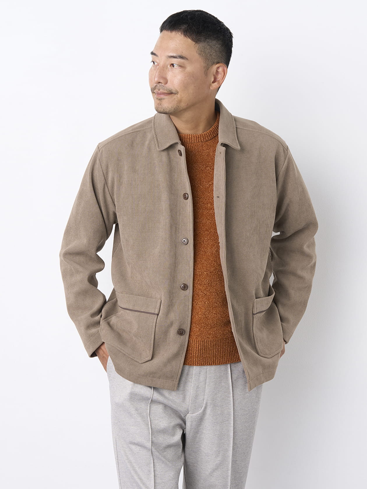 【早割30%OFF対象】ピケジャージカバーオール