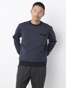 【早割30%OFF対象】ランダムアーガイル裏起毛トレーナー