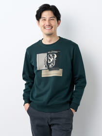 ≪WEB限定/1,111円OFF！対象商品≫【キングサイズ】アニマルプリントトレーナー（Ｅｌｅｐｈａｎｔ）