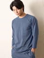 長袖リカバリーダブルニットTシャツ