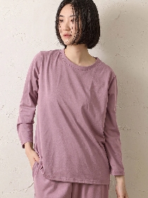 長袖リカバリーダブルニットTシャツ