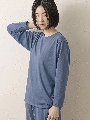 長袖リカバリーダブルニットTシャツ
