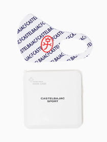 「CASTELBAJAC」ロゴレタリングマスク（ケース付）