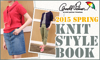 アーノルドパーマータイムレス（レディス）2015Spring Knit Style Book